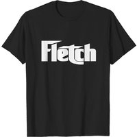 T-shirt pour hommes Fletch F Fletch en noir — T-shirts pour hommes