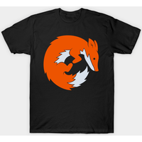 The Fox - Fox T-shirt pour hommes en bleu clair — T-shirts pour hommes