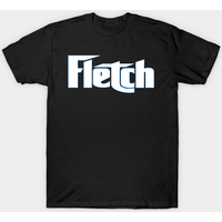 T-shirt pour hommes Fletch Logo 1985 en noir