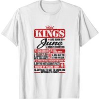 T-shirt pour hommes Kings Are Born In June — T-shirts pour hommes
