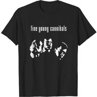 T-shirt pour hommes Fine Young Cannibals en noir — T-shirts pour hommes