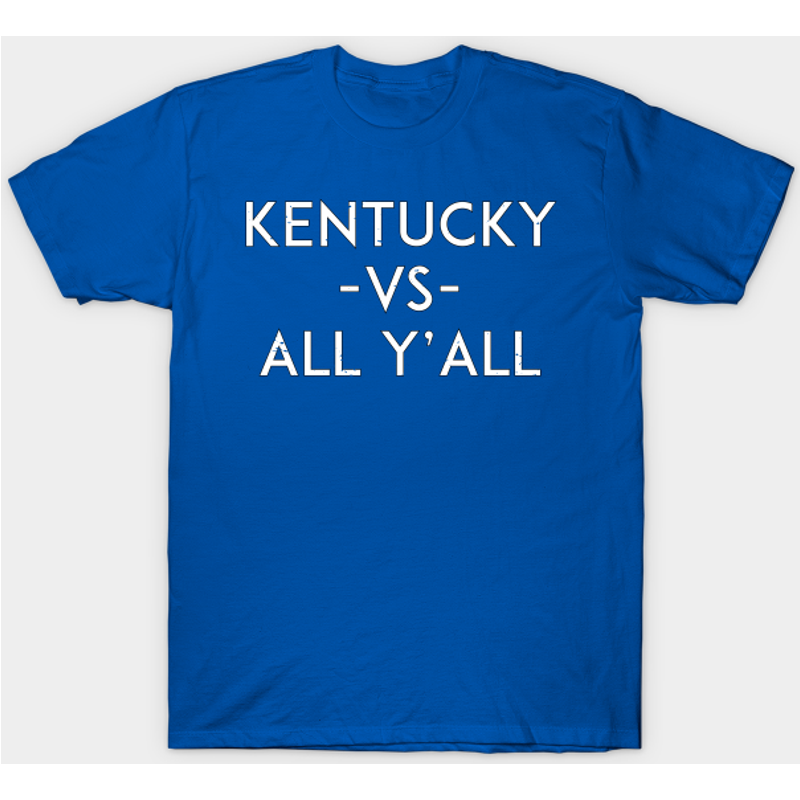 T-shirt de Football Kentucky Vs All Y'all pour Hommes — T-shirts pour hommes
