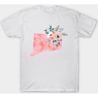 T-Shirt Floral Connecticut pour Hommes — T-shirts pour hommes
