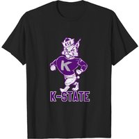 Vintage Willie Kansas State Wildcat Mascot T-Shirt for Men