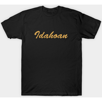 T-shirt Idahoan Idaho pour hommes en noir — T-shirts pour hommes