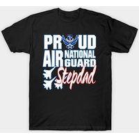 Air National Guard Stepdad T-Shirt for Father's Day