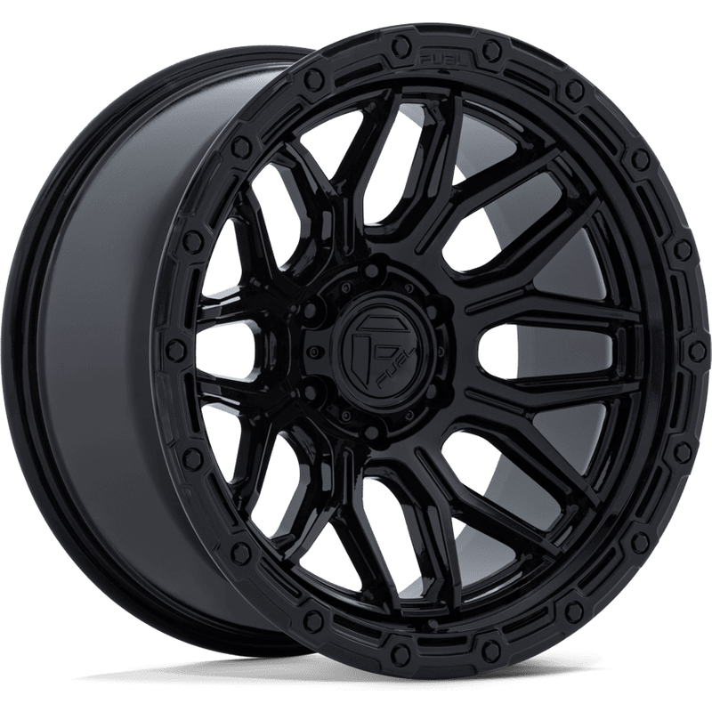 Fuel Wheel FC881 Surge Gloss Black - 17x9 - 5x127 Bolt Pattern — Wheels & Rims
