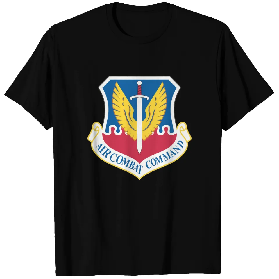 T-shirt pour hommes Air Combat Command en bleu clair — T-shirts pour hommes