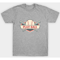 T-shirt pour hommes Vintage Baseball Play Ball — T-shirts pour hommes