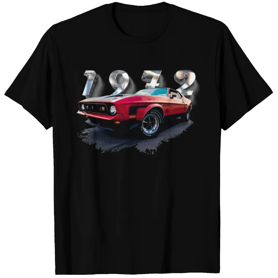 T-shirt pour hommes 1972 Mustang Mach 1 — T-shirts pour hommes