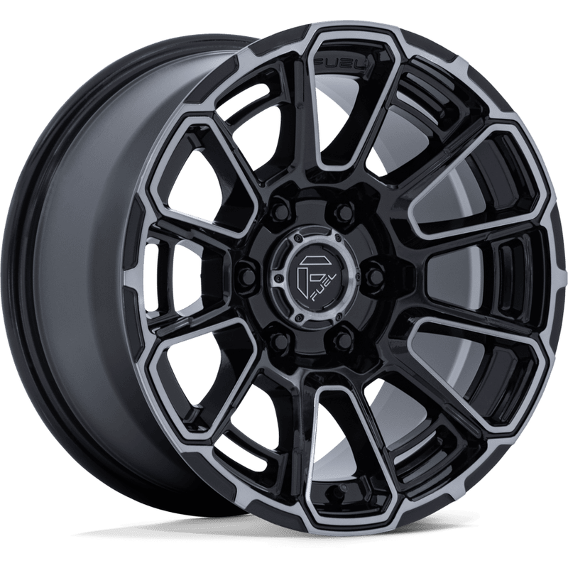 Fuel FC910 Foxhound Gloss Black Wheel - 17x9 - 6x135 Bolt Pattern — Wheels & Rims