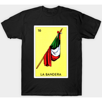 T-shirt pour hommes Loteria Mexicana Art - Design La Bandera