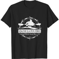 T-shirt pour hommes Cache La Poudre River (KC2) — T-shirts pour hommes