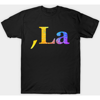 T-shirt pour hommes Comma La en bleu royal