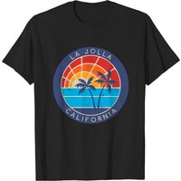 T-shirt pour hommes La Jolla California en noir