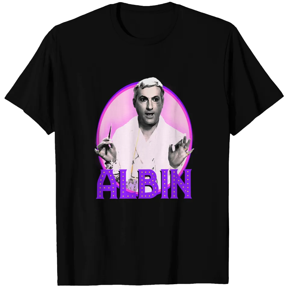 Albin La Cage Aux Folles Men's T-Shirt in Royal Blue