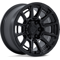 Roues Fuel FC910 Foxhound Blackout - 17x9 - Motif de boulon 6x135