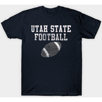T-Shirt Vintage Utah State Football pour Hommes — T-shirts pour hommes