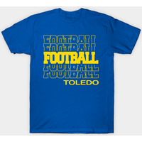 T-shirt de football Toledo pour hommes avec lettrage moderne — T-shirts pour hommes