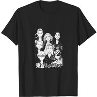 Tokyo Manji Gang Men's Black T-Shirt