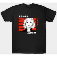T-shirt noir Mikey Tokyo Revenger pour hommes — T-shirts pour hommes