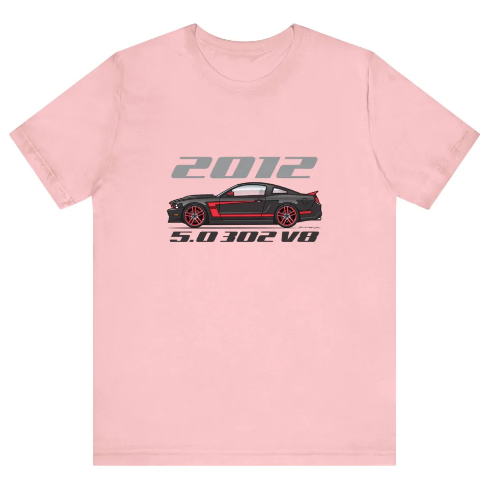 2012 Boss 302 Men's T-Shirt - Black — Mens T Shirts