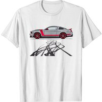 Burning Out Marks-Silver - 2012 Boss 302 Men's T-Shirt
