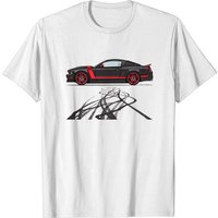 T-shirt Burning Out Marks-Noir - 2012 Boss 302 pour hommes — T-shirts pour hommes