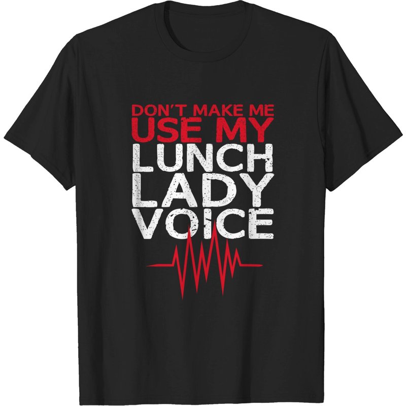 T-shirt pour hommes Funny Lunch Lady — T-shirts pour hommes