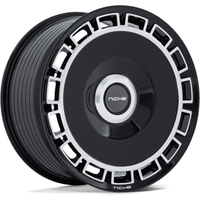 Roues Niche NC287 Venice Noir Machiné - 20x10.5 - 5x108 — Roues et jantes