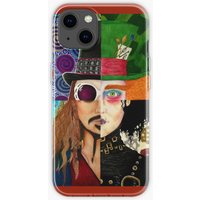 Johnny Depp Character Collage iPhone Case