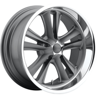 Roues Foose F099 Knuckle Gunmetal Mat - 18x8, 5x120.65 — Roues et jantes