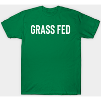 T-shirt Grass Fed Healthy pour hommes en noir — T-shirts pour hommes