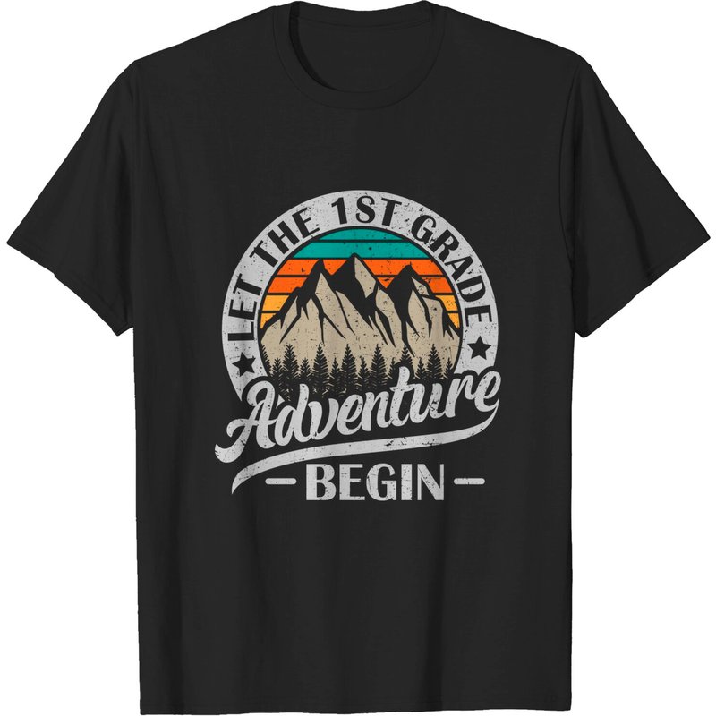T-shirt Enseignant Aventure de 1re Année