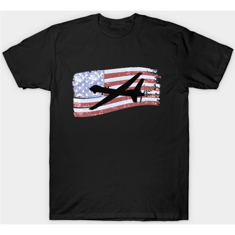 T-shirt pour hommes General Atomics MQ-9 Reaper Drone