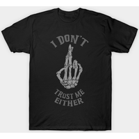 Je ne me fais pas confiance non plus - T-shirt Grim Reaper pour hommes — T-shirts pour hommes