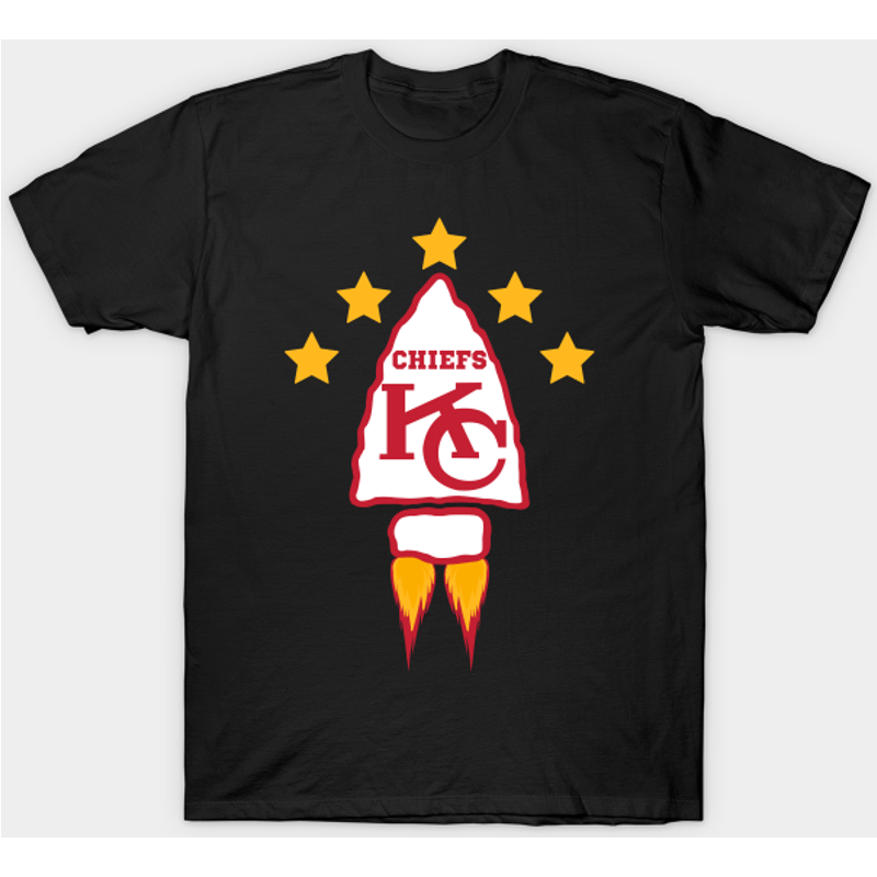 T-shirt pour hommes Chiefs To The Stars — T-shirts pour hommes