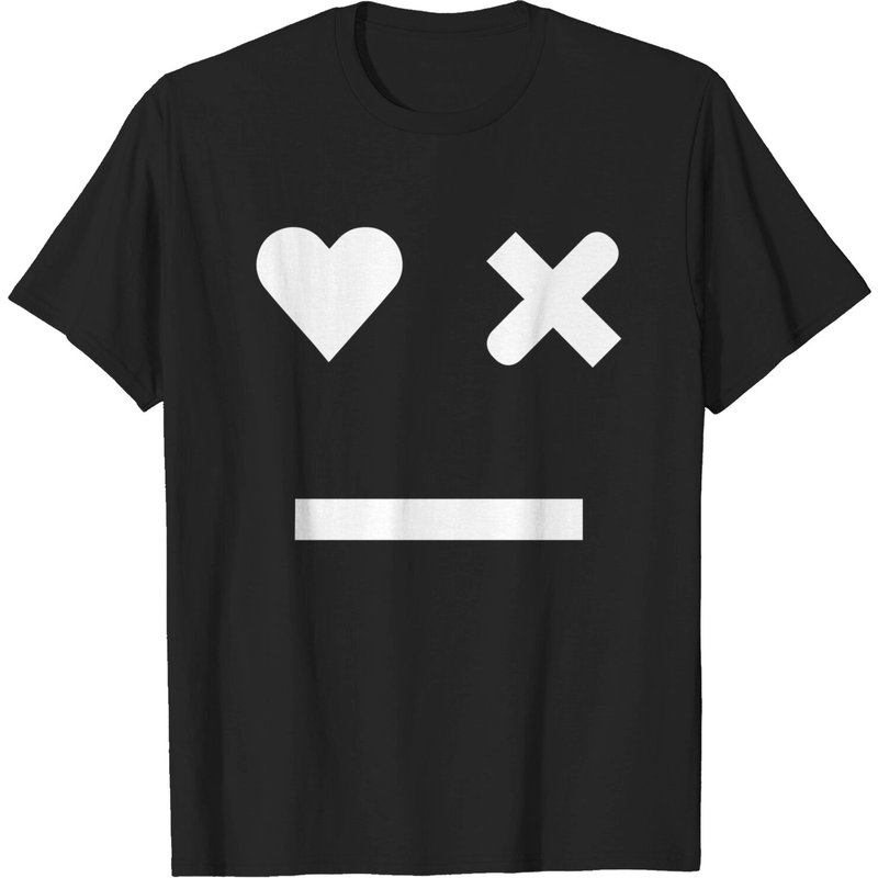 T-shirt pour hommes Love Death And Robots Smile — T-shirts pour hommes