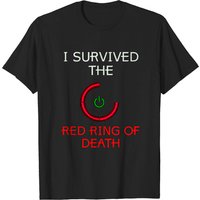 Red Ring Survivor - Red Ring Of Death Men's T-Shirt — Mens T Shirts