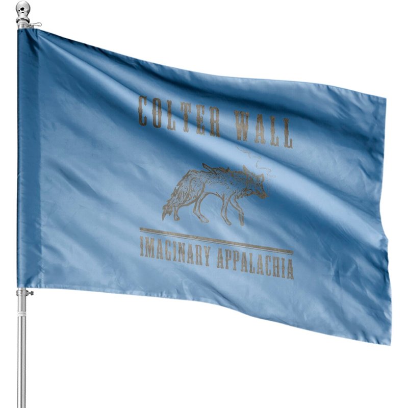 Housse Imaginary Appalachia - Colter Wall Drapeaux de Maison — Drapeaux décoratifs