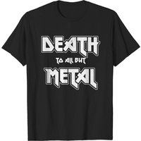 T-shirt Death To All But Metal pour hommes — T-shirts pour hommes