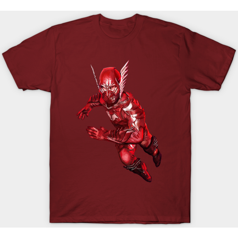 T-shirt pour hommes Red Death en noir — T-shirts pour hommes