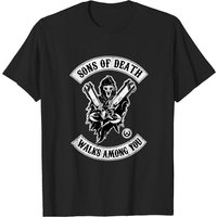 Sons Of Death - T-shirt Death pour hommes en noir — T-shirts pour hommes