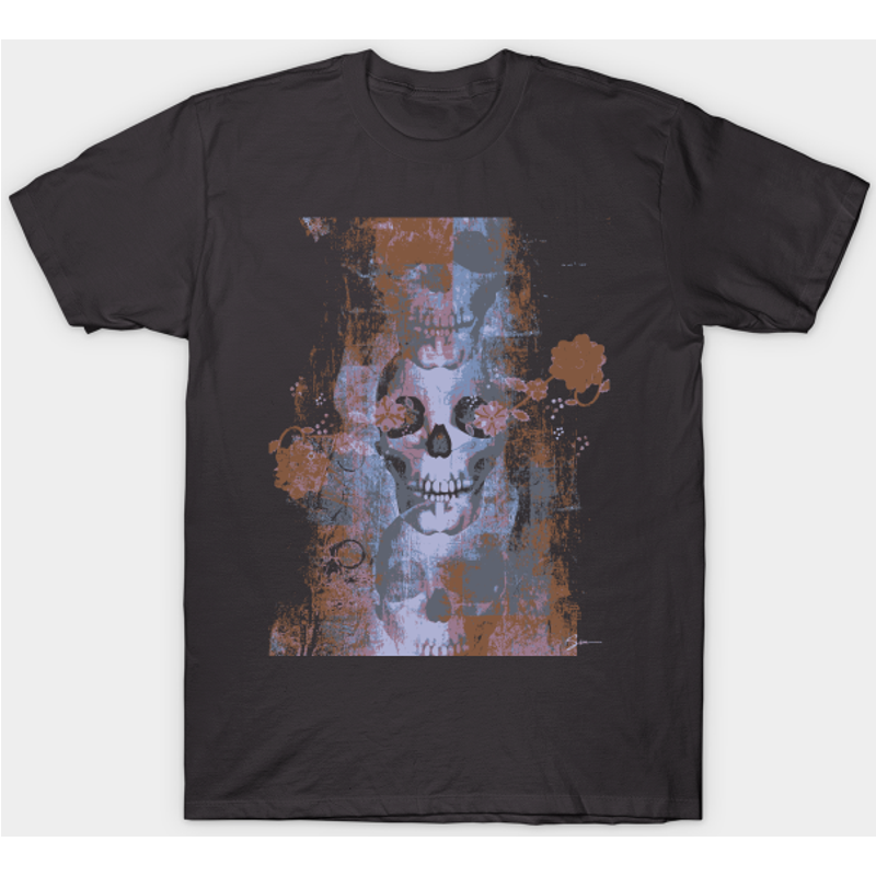 T-shirt Skullminder Skulls pour hommes noir — T-shirts pour hommes