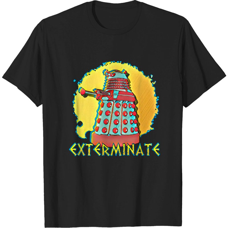 T-shirt Exterminate Dalek - Doctor Who pour hommes — T-shirts pour hommes