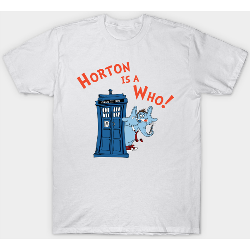Horton Is A Who - Doctor Who Men's T-Shirt