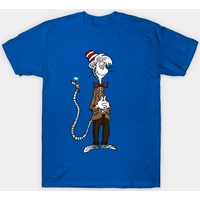 Doctor Who Suess Men's T-Shirt in Royal Blue