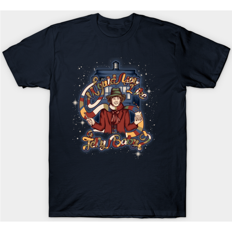 Would You Like A Jelly Baby? T-shirt pour hommes Doctor Who — T-shirts pour hommes