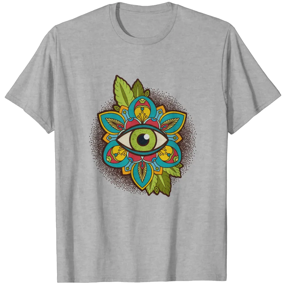 All Seeing Eye Men's T-Shirt in Royal Blue