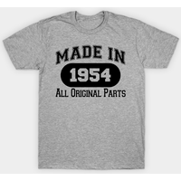 T-shirt pour hommes Made In 1954 All Original Parts — T-shirts pour hommes
